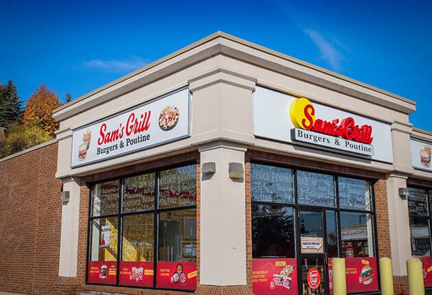 Sam's Grill storefront