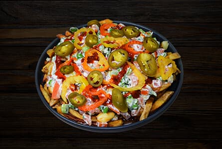 Poutine bien piquante