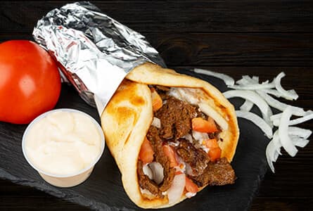 Pita donair (halal)