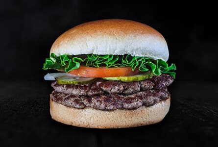 Burger régulier (double)