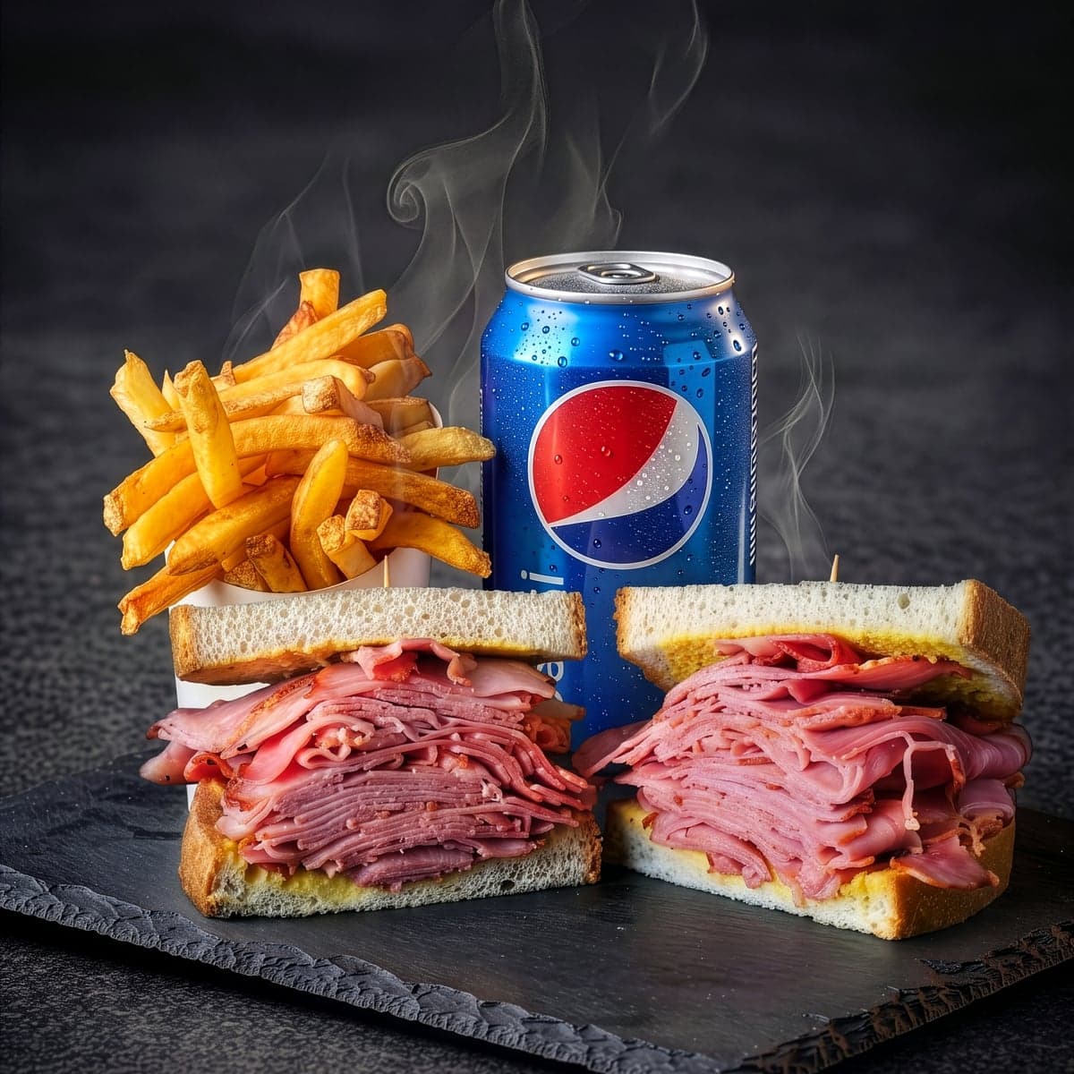 Smoked Meat, Fries & Pop